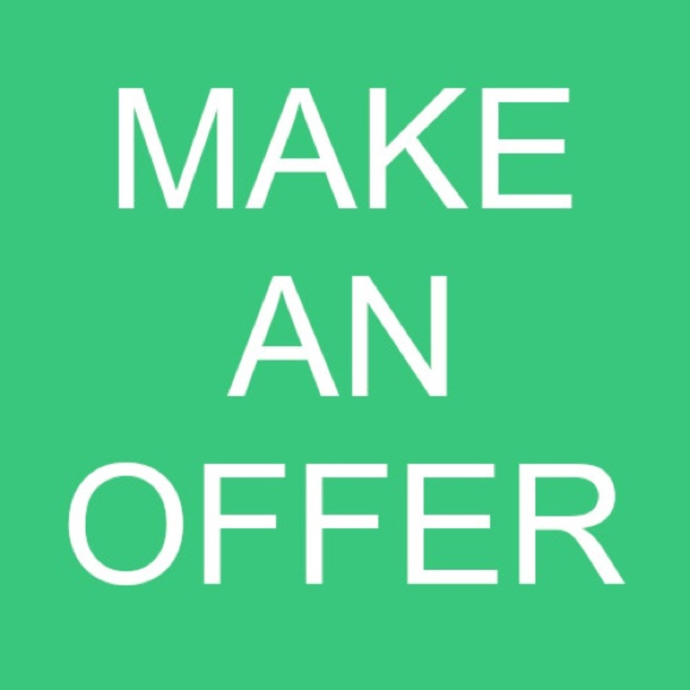 Reasonable offers will be accepted
